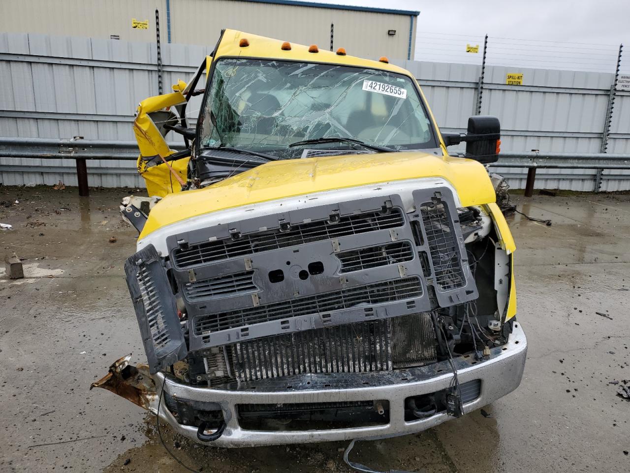 2008 Ford F350 VIN 1FDWX34R28EC42878 Copart auction photo, all over damage thumbnail 5