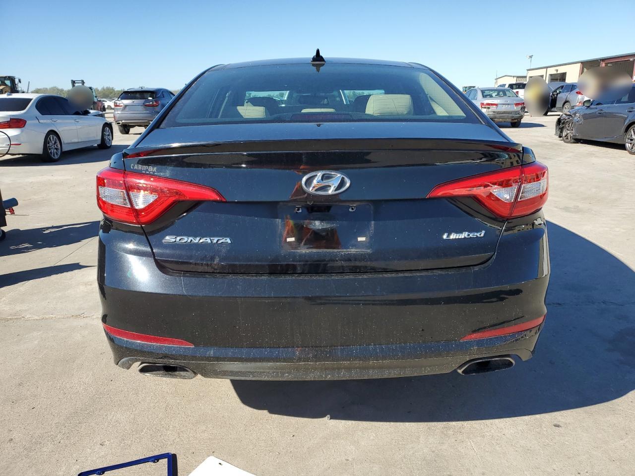 2016 Hyundai Sonata VIN 5NPE34AF2GH325463 Copart auction photo, front end damage thumbnail 6