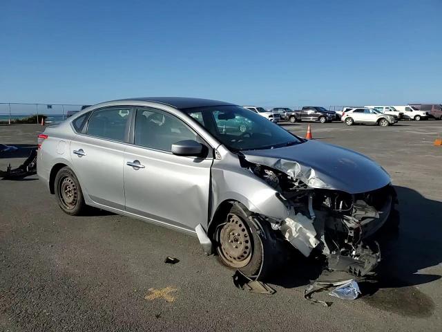 2014 Nissan Sentra VIN 3N1AB7APXEY316346 Copart auction photo, front end damage thumbnail 11