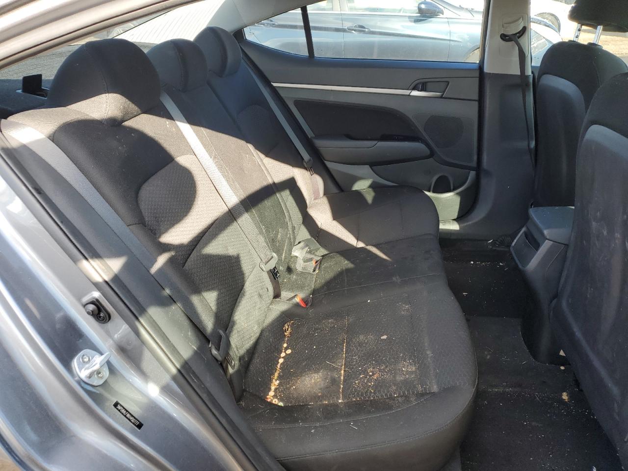 2019 Hyundai Elantra VIN 5NPD84LFXKH450777 Copart auction photo, front end / side damage thumbnail 11
