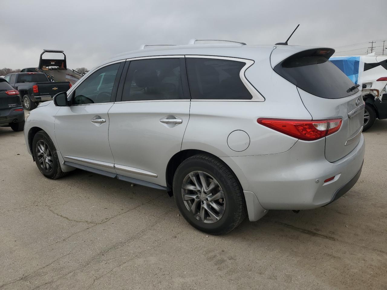 2013 Infiniti JX VIN 5N1AL0MM8DC326699 Copart auction photo, front end damage thumbnail 2