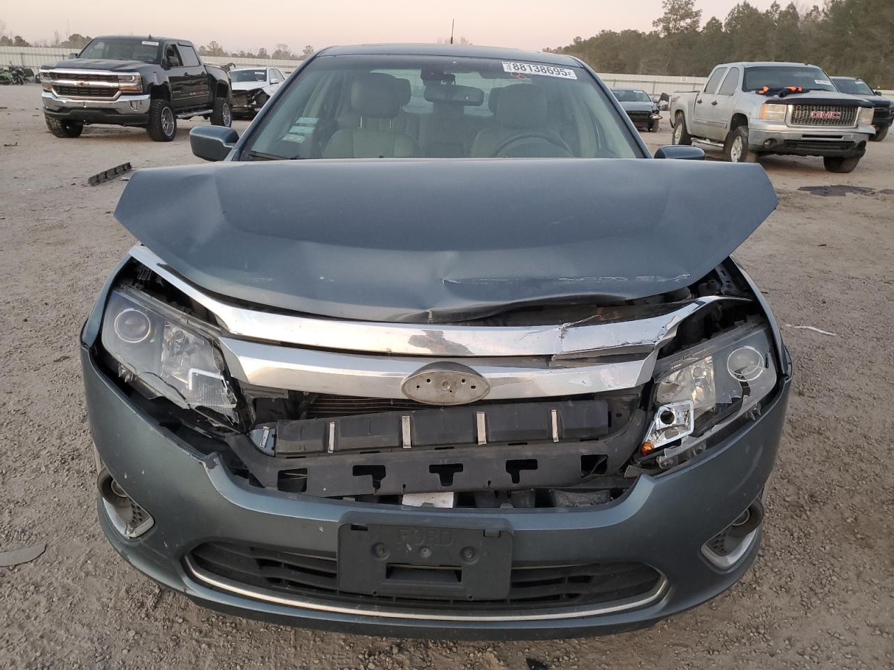 2012 Ford Fusion VIN 3FADP0L36CR229246 Copart auction photo, front end damage thumbnail 5
