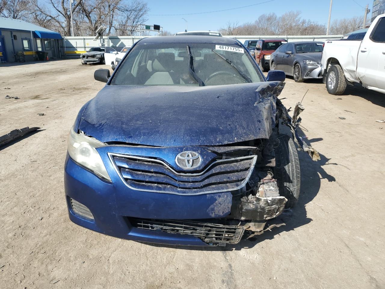 2010 Toyota Camry VIN 4T4BF3EK7AR043572 Copart auction photo, front end / side damage thumbnail 5