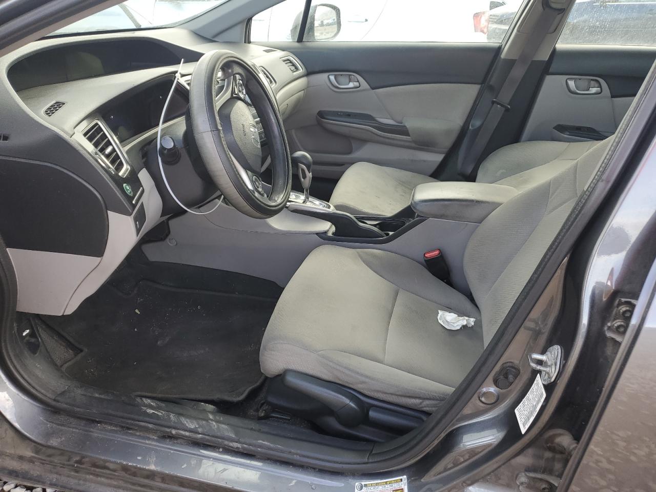 2013 Honda Civic VIN 19XFB2F50DE215300 Copart auction photo, front end damage thumbnail 7