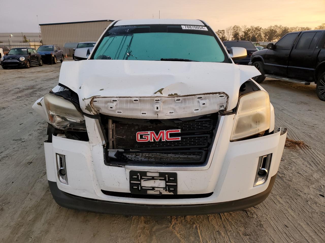 2012 GMC Terrain VIN 2GKALMEK4C6370655 Copart auction photo, front end damage thumbnail 5