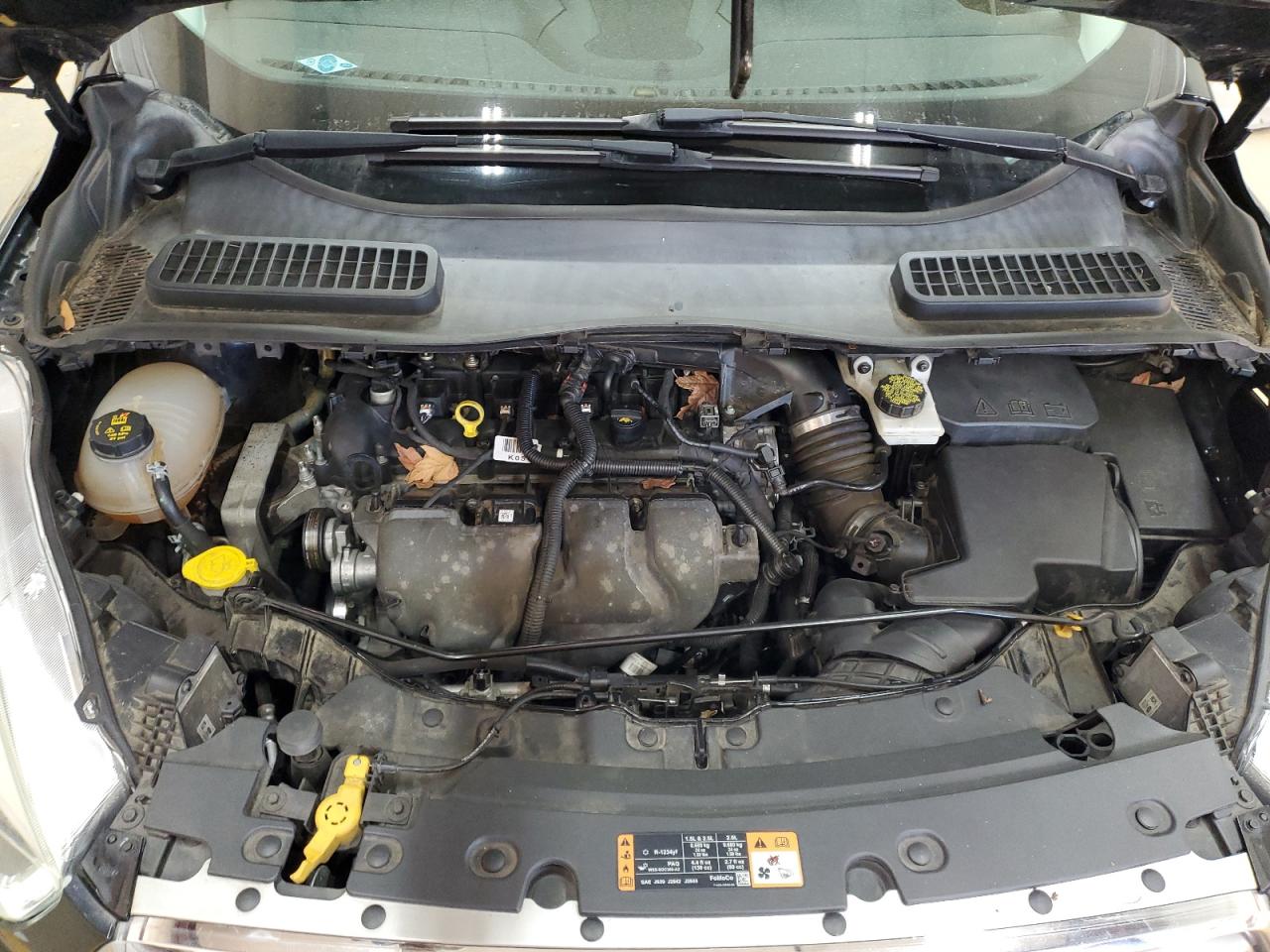 2017 Ford Escape VIN 1FMCU0J90HUB95256 Copart auction photo, side / rejected repair damage thumbnail 12