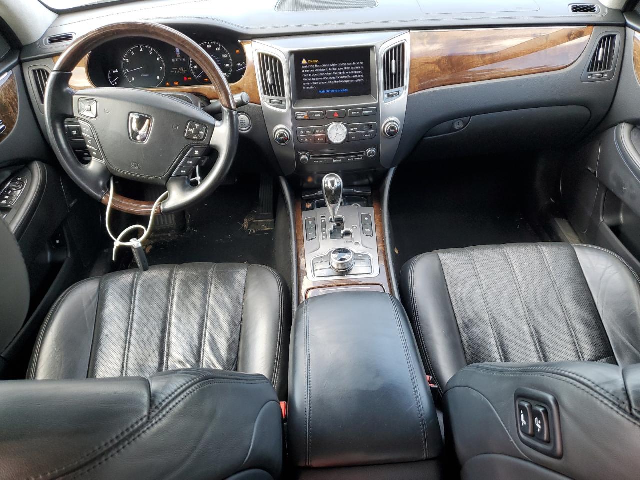 2011 Hyundai Equus VIN KMHGH4JF6BU029267 Copart auction photo, front end damage thumbnail 8