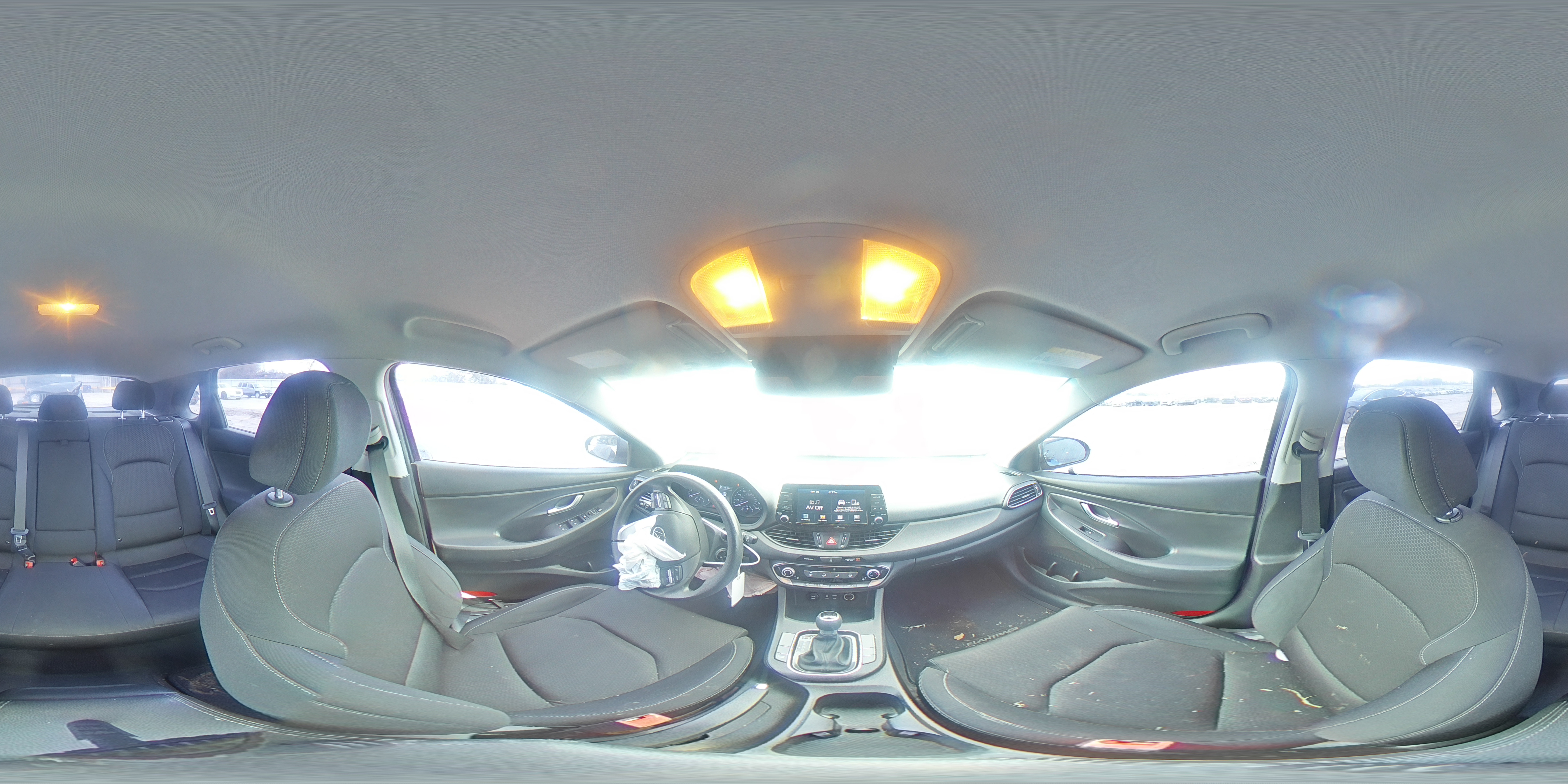 2018 Hyundai Elantra VIN KMHH35LE3JU014527 Copart auction photo, front end / side damage thumbnail 13