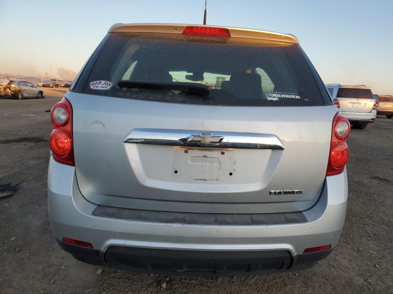 2011 Chevrolet Equinox VIN 2GNALBEC5B1157421 Copart auction photo, front end / minor dent/scratches damage thumbnail 6