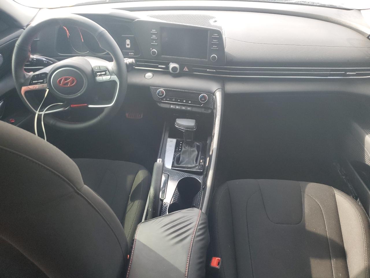 2021 Hyundai Elantra VIN 5NPLM4AG7MH045112 Copart auction photo, water/flood damage thumbnail 8