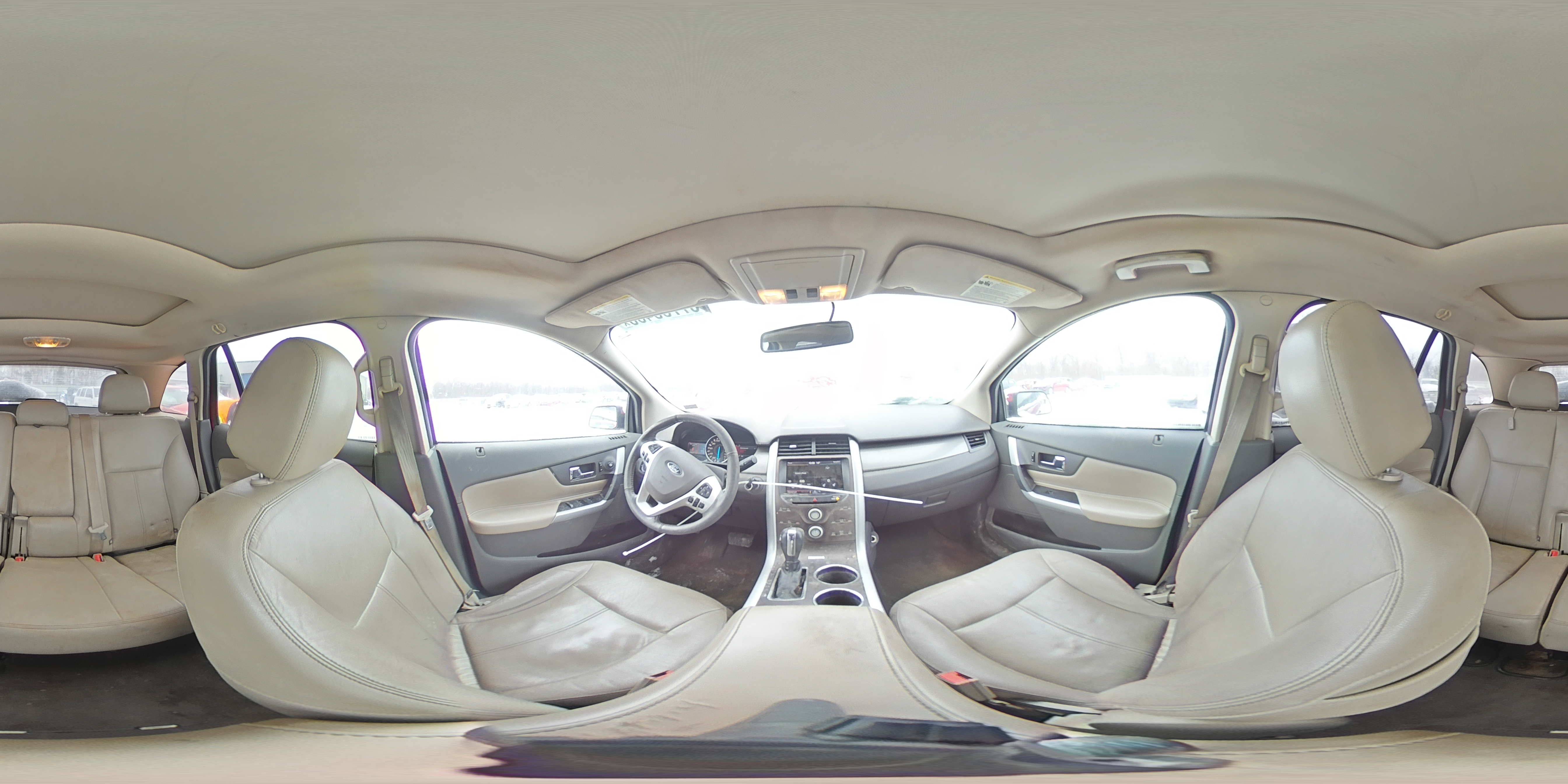 2014 Ford Edge VIN 2FMDK4JC6EBB20642 Copart auction photo, all over damage thumbnail 15