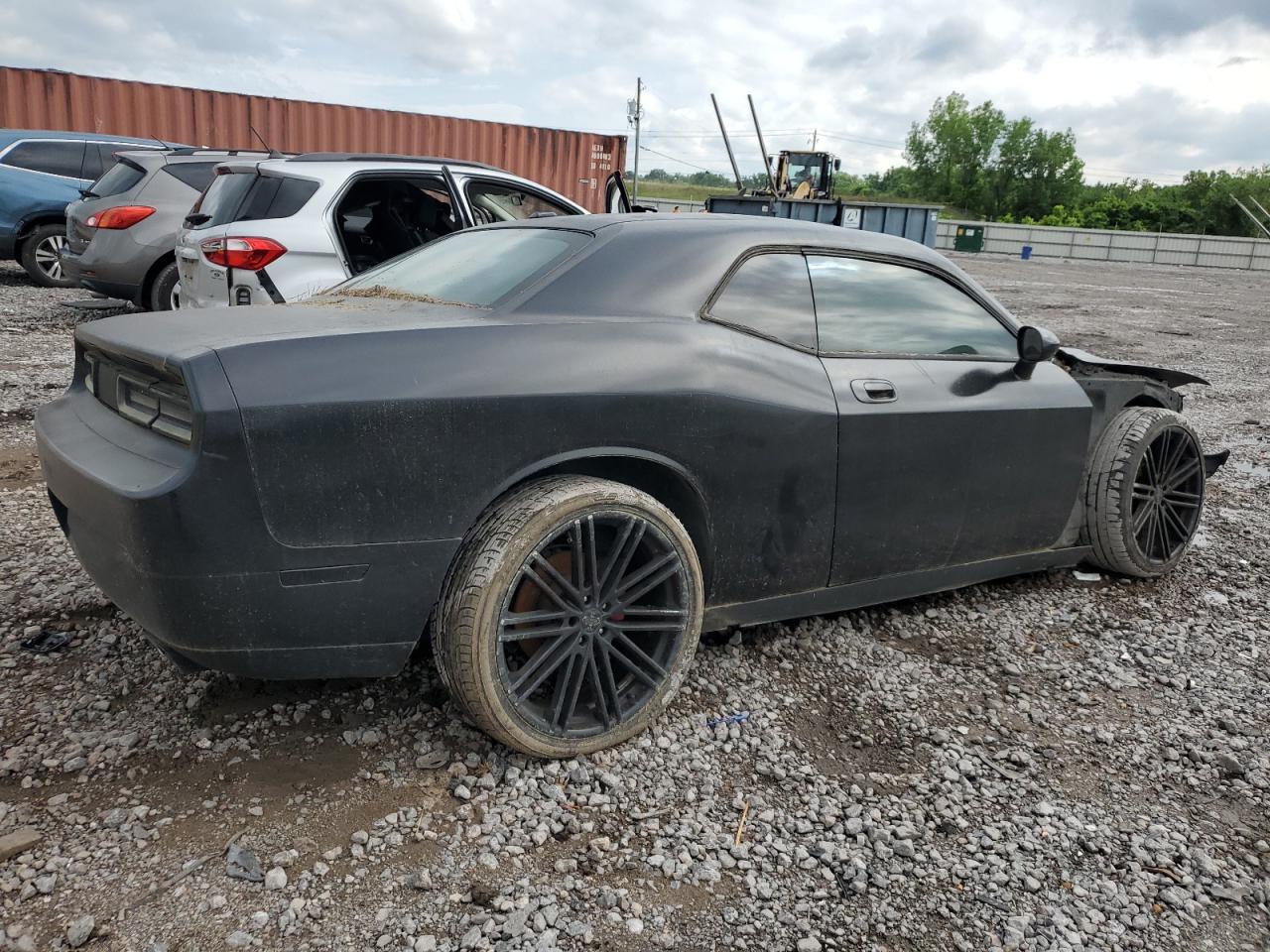 2012 Dodge Challenger VIN 2C3CDYAG2CH174071 Copart auction photo, front end / water/flood damage thumbnail 3