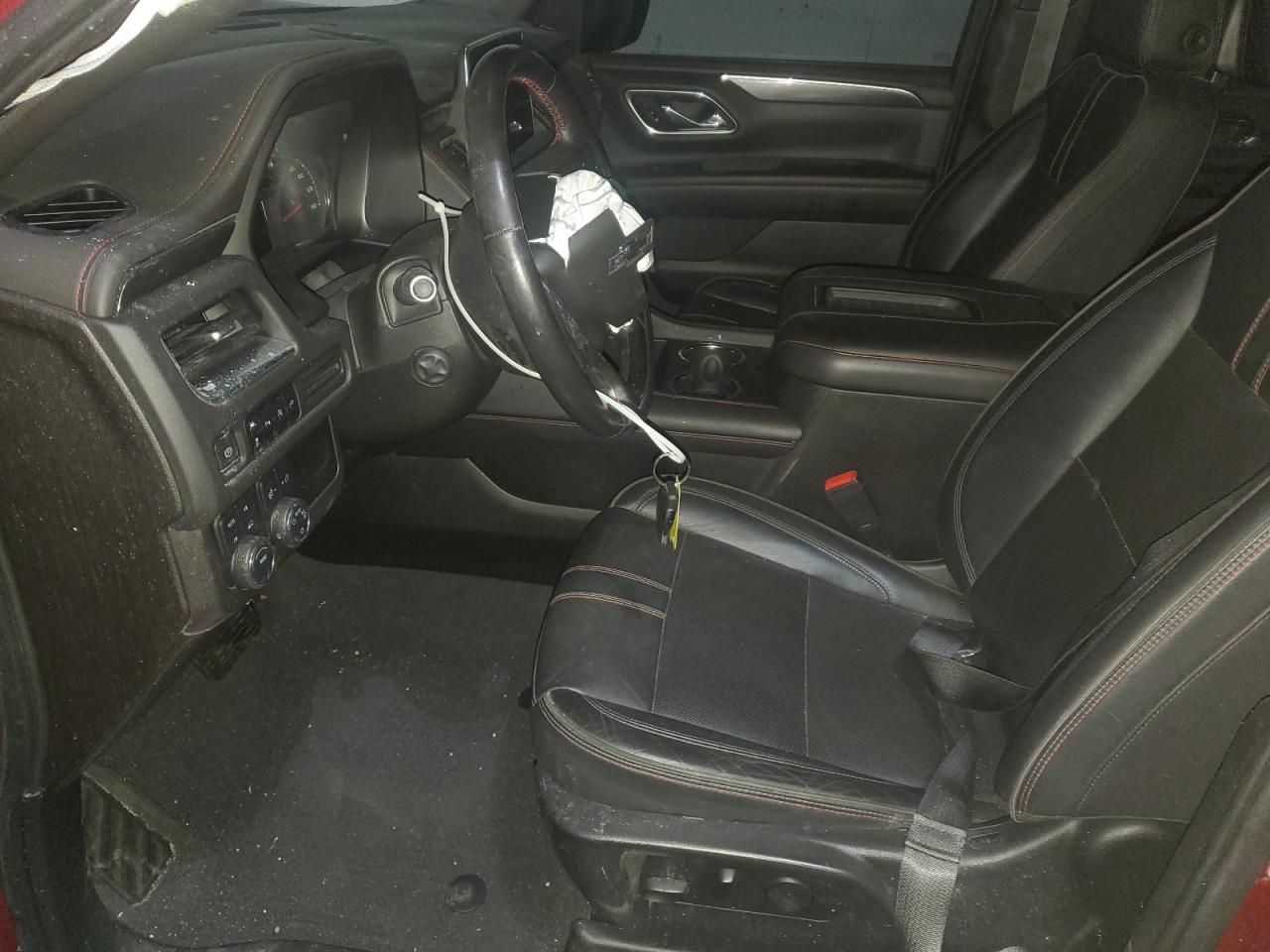 2021 Chevrolet Tahoe VIN 1GNSKRKTXMR308574 Copart auction photo, front end / mechanical damage thumbnail 7
