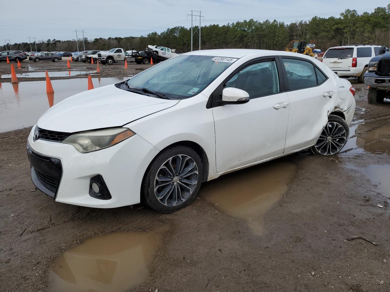 2014 Toyota Corolla VIN 5YFBURHE9EP036459