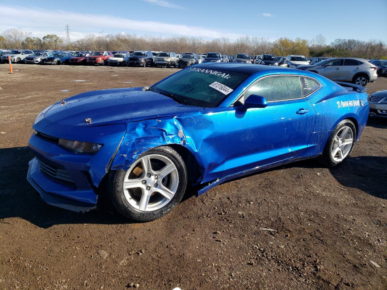 2016 Chevrolet Camaro VIN 1G1FB1RS0G0128756