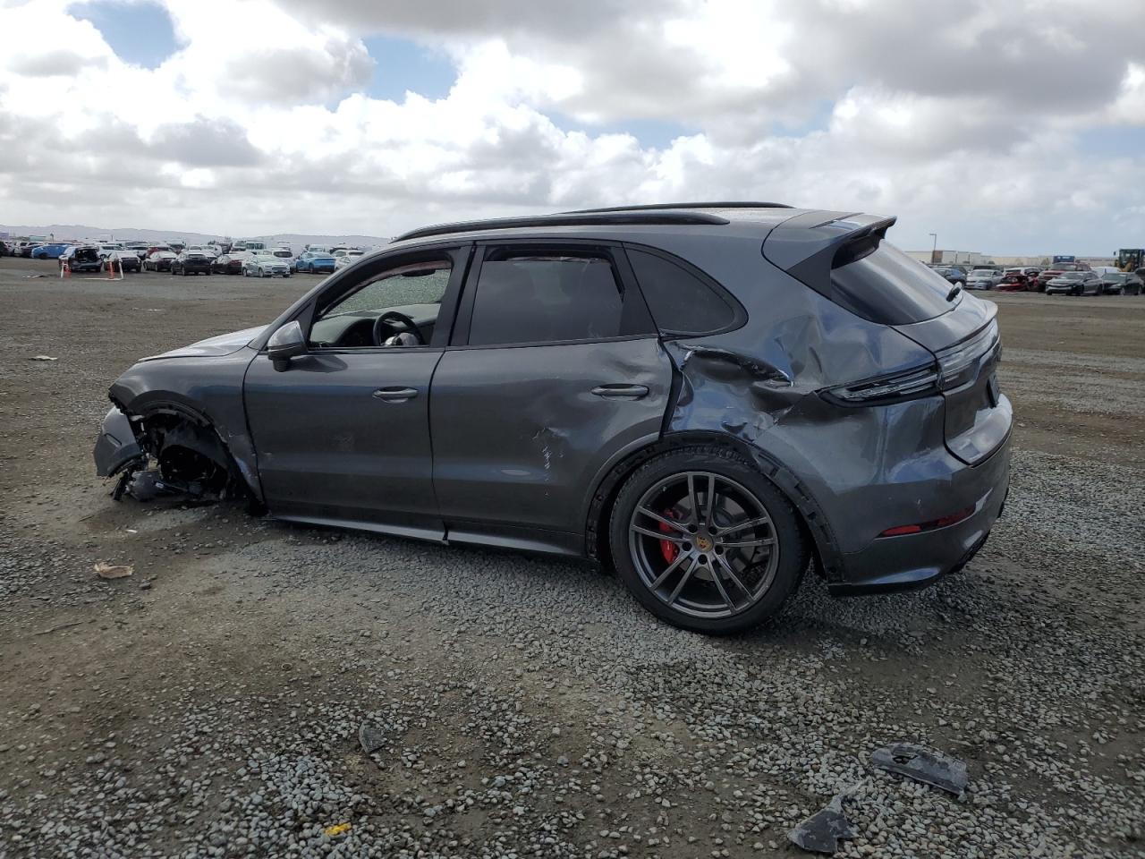 2021 Porsche Cayenne VIN WP1AG2AY0MDA35148 Copart auction photo, all over damage thumbnail 2