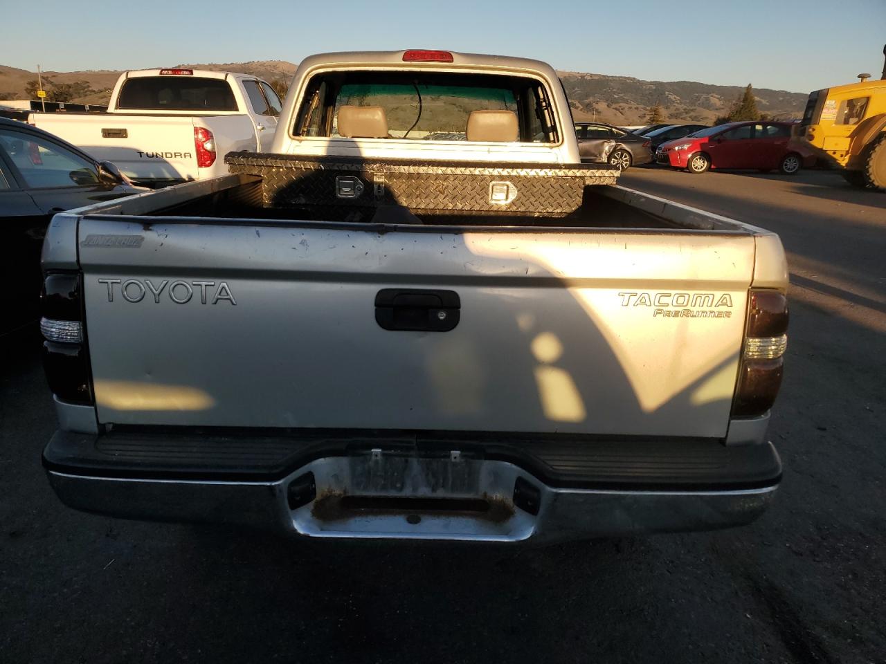 2002 Toyota Tacoma VIN 5TESM92N02Z138246 Copart auction photo, top/roof / front end damage thumbnail 6