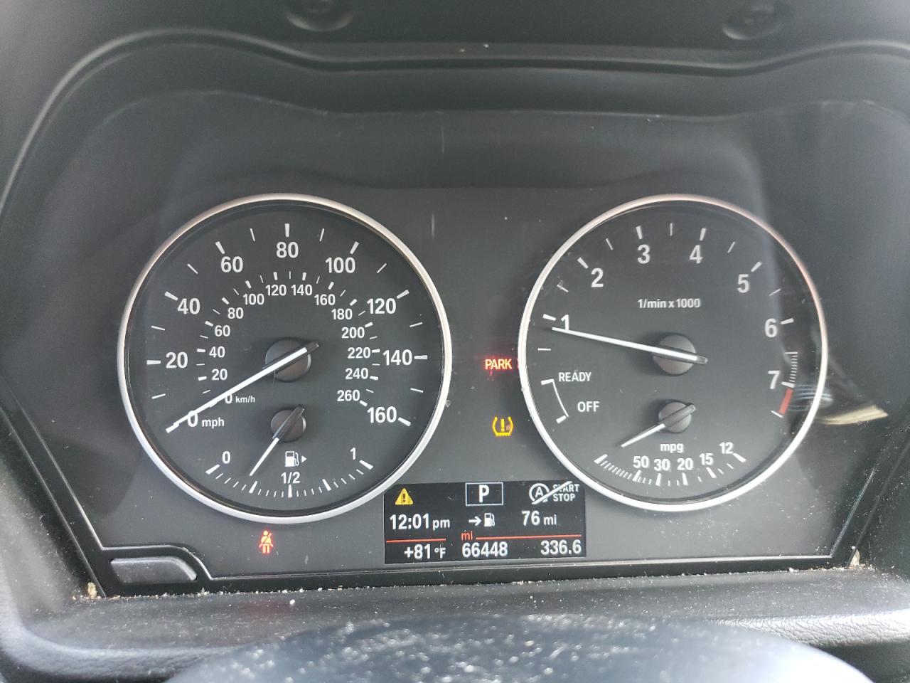 2017 BMW X1 VIN WBXHT3C35H5F76415 Copart auction photo, rear end / side damage thumbnail 9