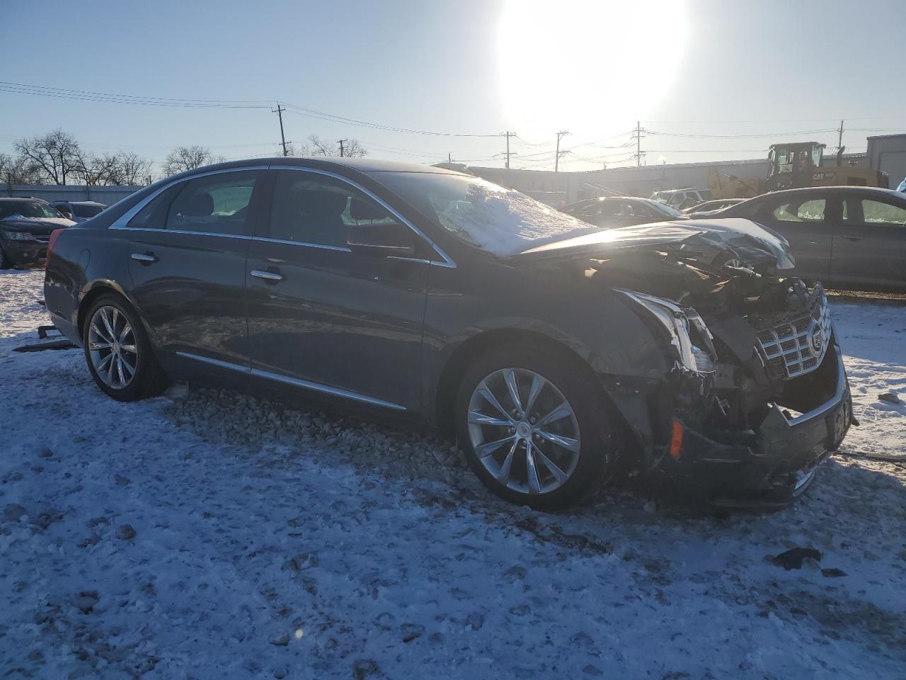 2014 Cadillac XTS VIN 2G61L5S37E9185986 Copart auction photo, front end damage thumbnail 4