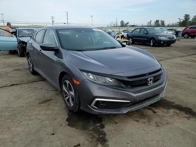 2020 Honda Civic VIN 2HGFC2F63LH587689 Copart auction photo, rear end damage thumbnail 11