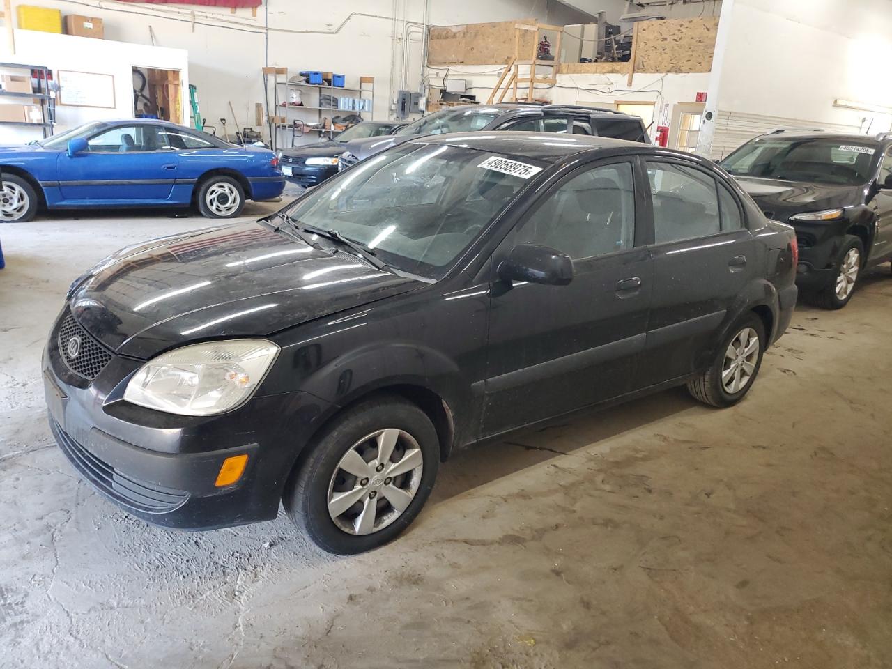 2009 KIA Rio VIN KNADE223096583182