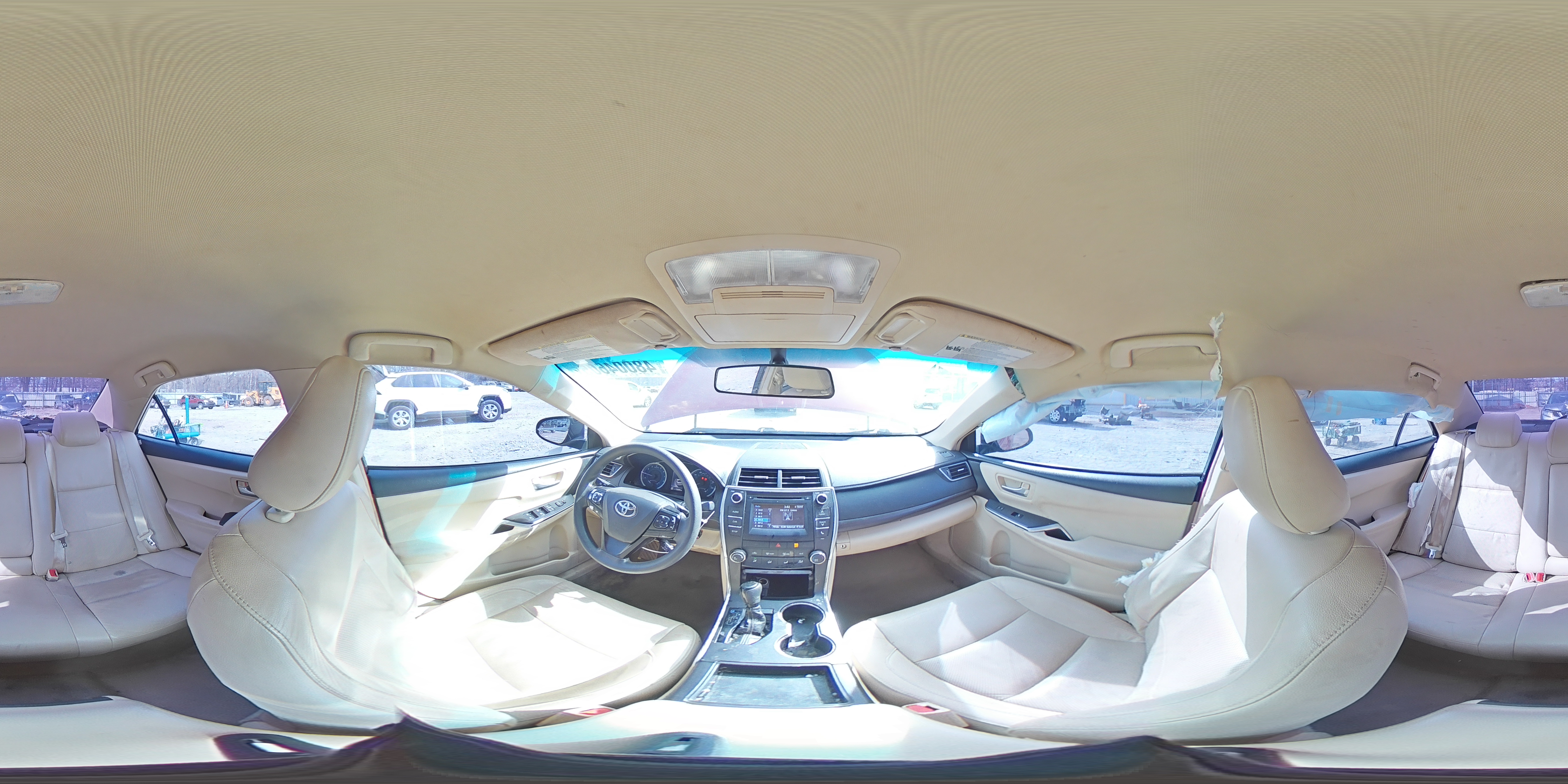 2016 Toyota Camry VIN 4T1BF1FKXGU587313 Copart auction photo, front end / side damage thumbnail 14