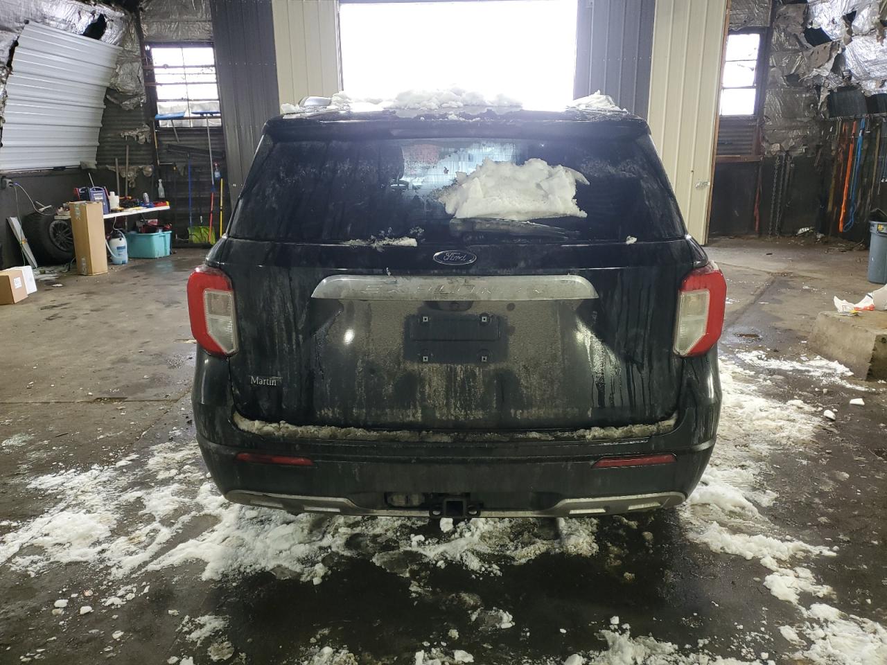 2020 Ford Explorer VIN 1FMSK8DH7LGB92011 Copart auction photo, side damage thumbnail 6