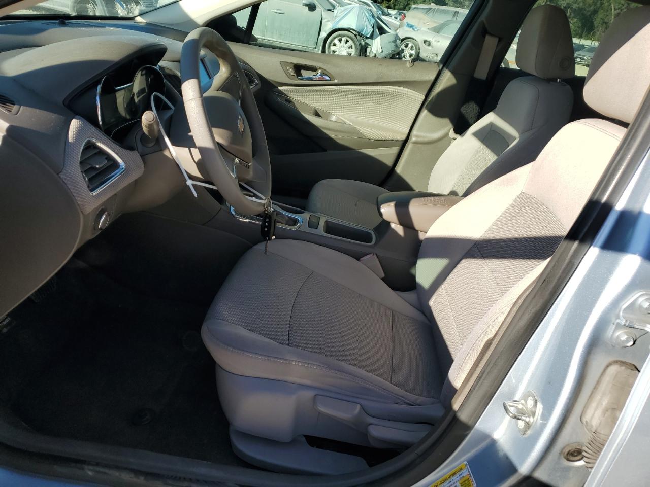 2017 Chevrolet Cruze VIN 1G1BC5SM9H7190177 Copart auction photo, front end / side damage thumbnail 7