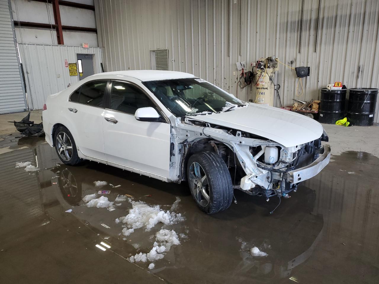 2013 Acura TSX VIN JH4CU2F88DC014192 Copart auction photo, front end damage thumbnail 4