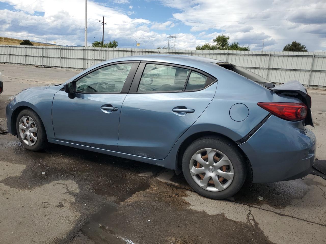 2014 Mazda 3 VIN 3MZBM1U72EM116313 Copart auction photo, rear end / hail damage thumbnail 2