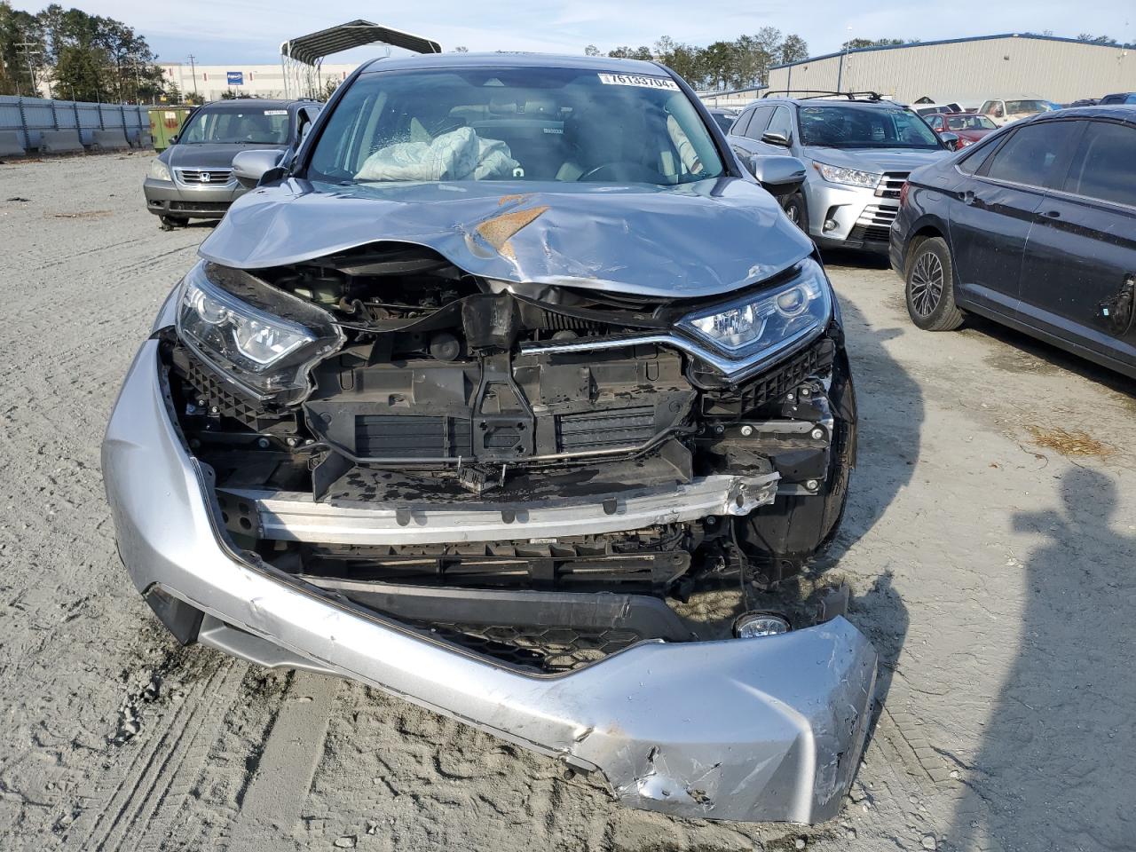 2018 Honda CR-V VIN 7FARW1H86JE028625 Copart auction photo, front end damage thumbnail 5