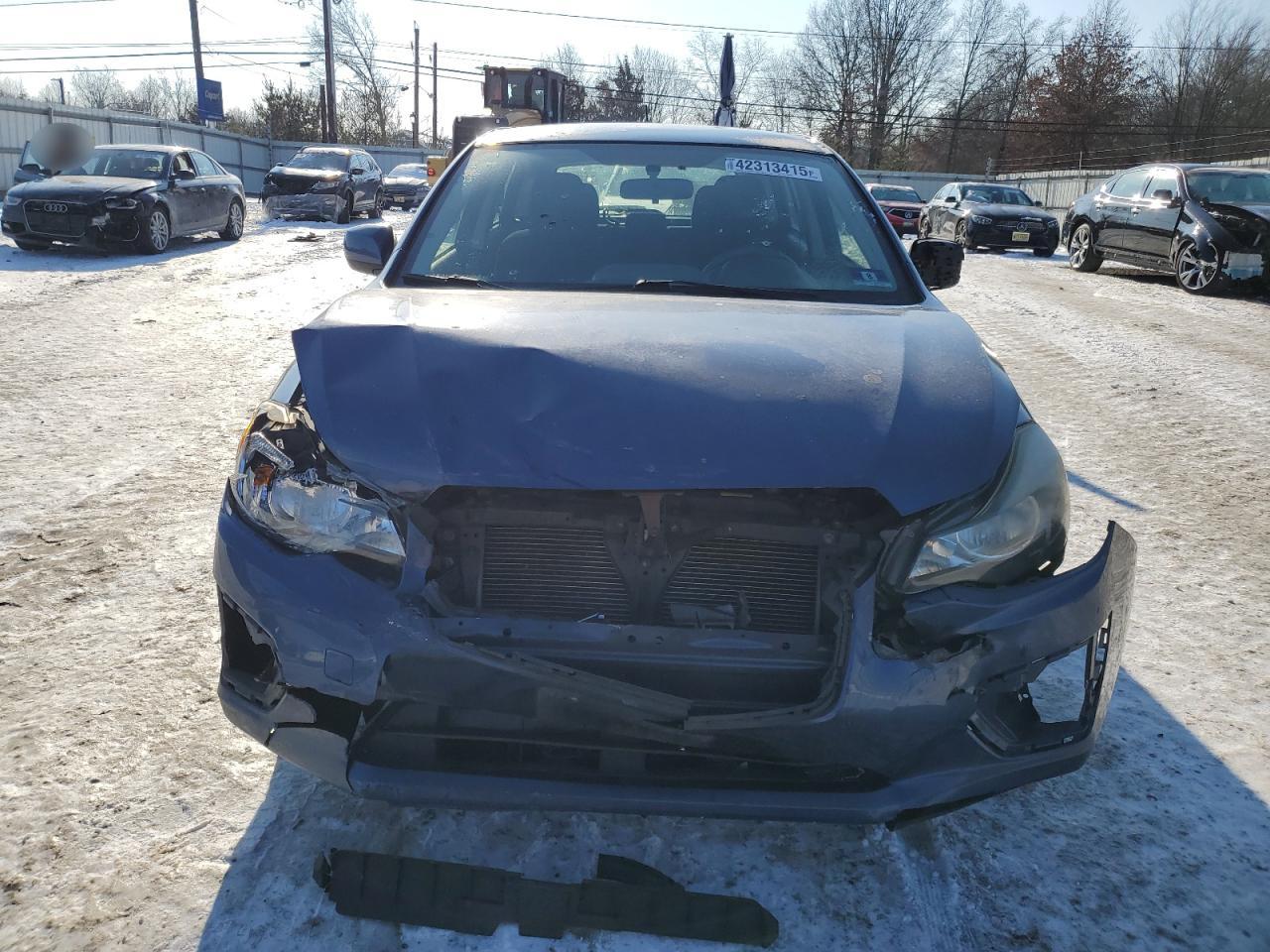 2013 Subaru Impreza VIN JF1GPAB64DH840569 Copart auction photo, front end damage thumbnail 5