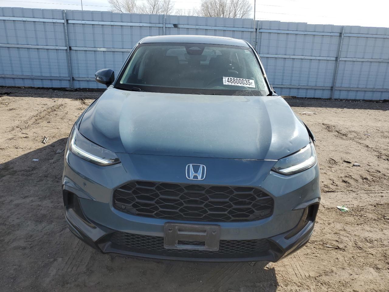 2024 Honda HR-V VIN 3CZRZ2H76RM733376 Copart auction photo, side / hail damage thumbnail 5