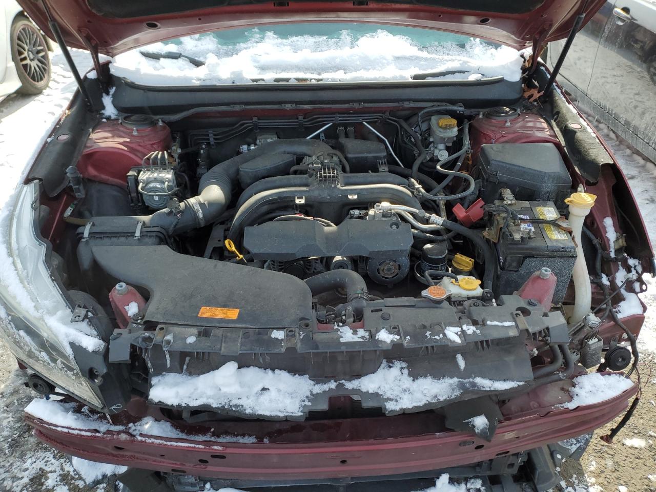 2015 Subaru Outback VIN 4S4BSALC3F3357321 Copart auction photo, front end / rear end damage thumbnail 12