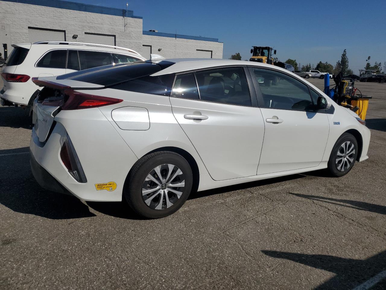 2022 Toyota Prius VIN JTDKAMFP5N3217048 Copart auction photo, rear end damage thumbnail 3