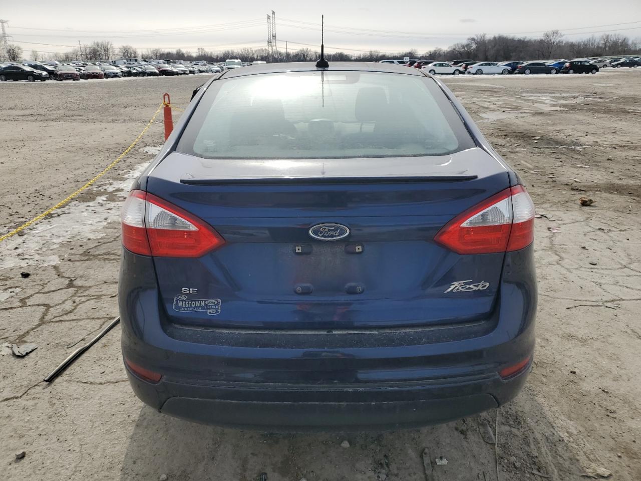 2016 Ford Fiesta VIN 3FADP4BJ8GM121060 Copart auction photo, side / front end damage thumbnail 6