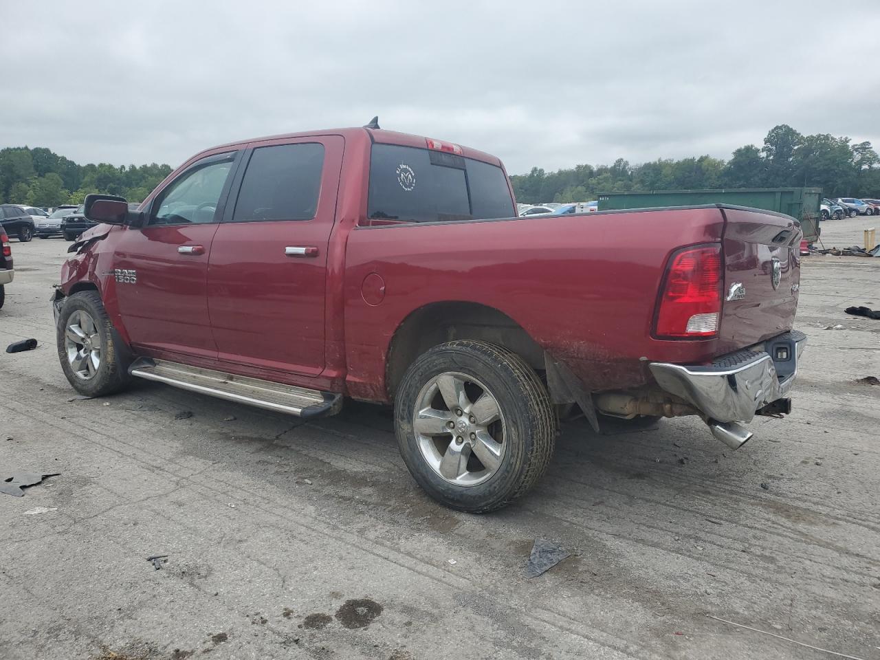2015 RAM 1500 VIN 1C6RR7LM5FS603986 Copart auction photo, rollover damage thumbnail 2
