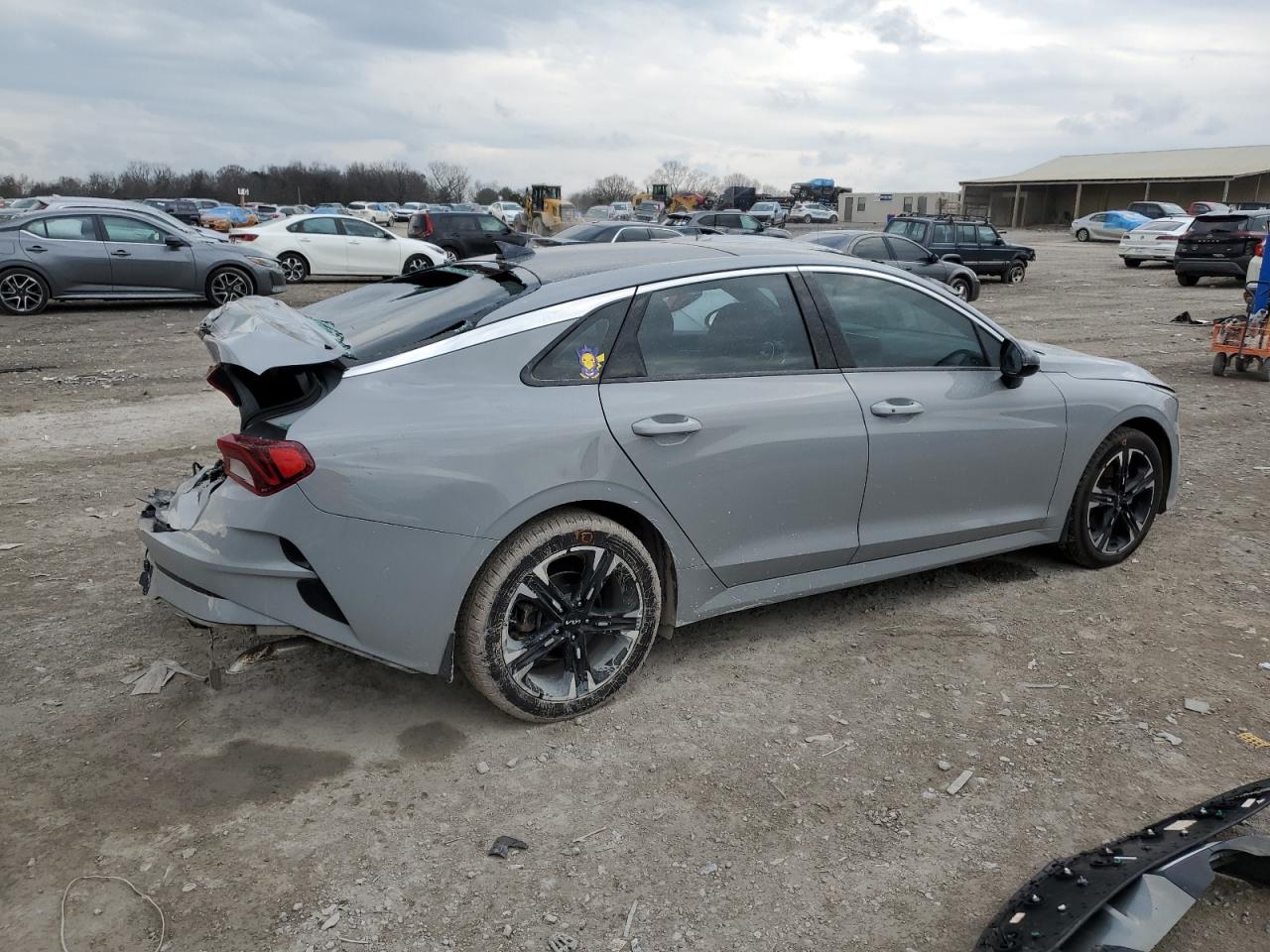 2022 KIA K5 VIN 5XXG64J21NG117161 Copart auction photo, rear end damage thumbnail 3