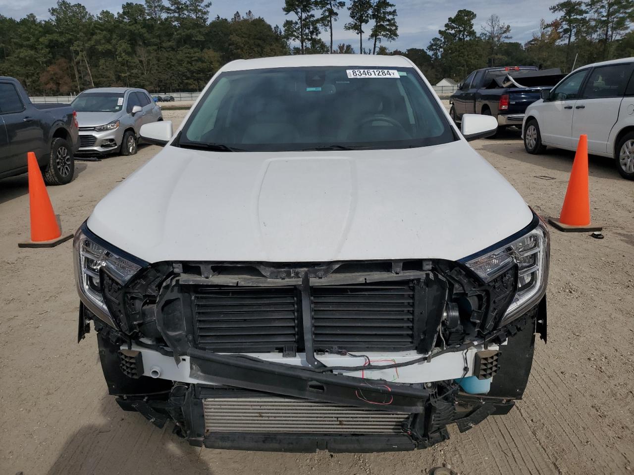 2022 GMC Terrain VIN 3GKALMEV7NL211105 Copart auction photo, rear end / front end damage thumbnail 5