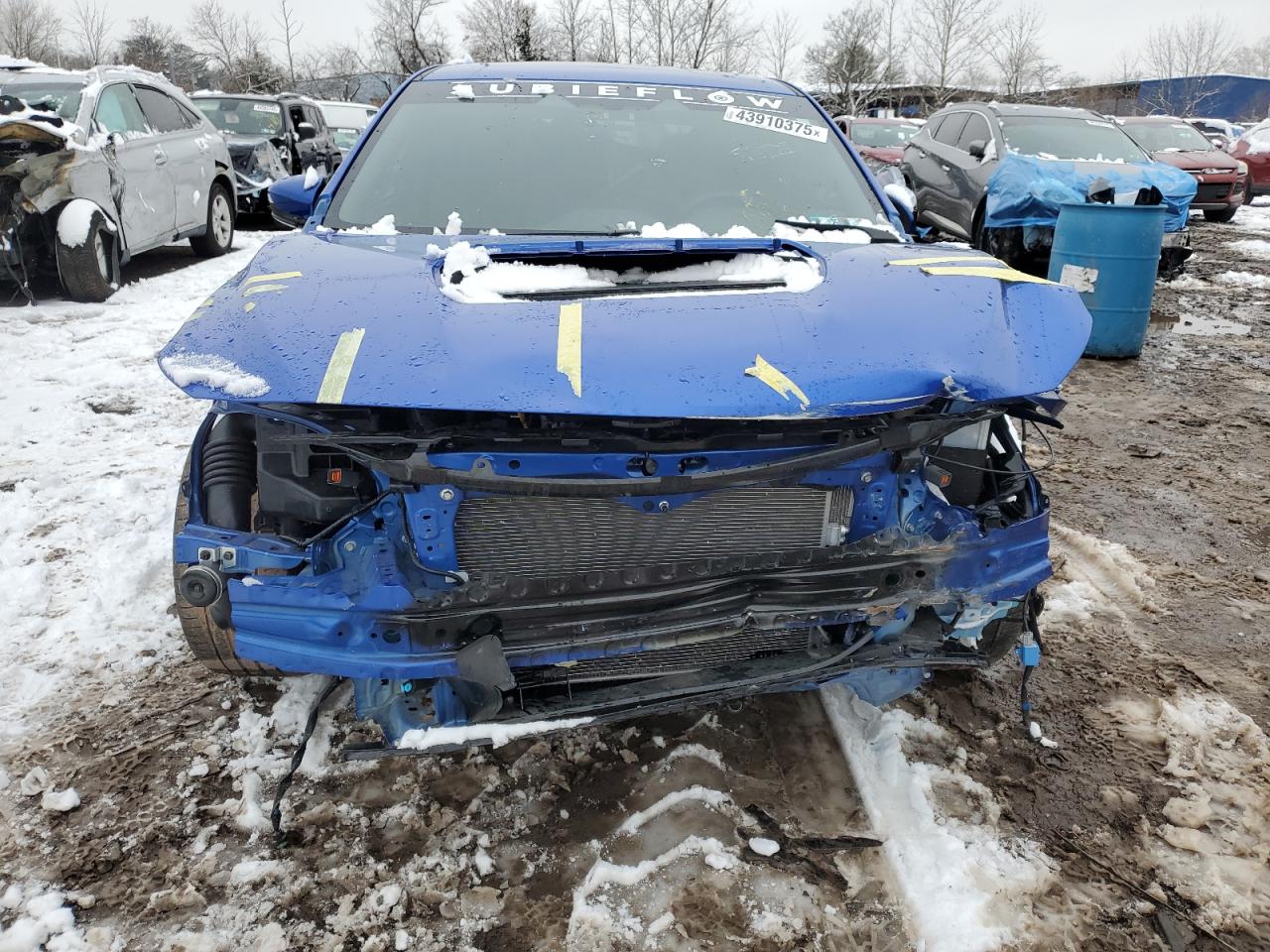 2024 Subaru WRX VIN JF1VBAN64R9810846 Copart auction photo, front end / side damage thumbnail 5