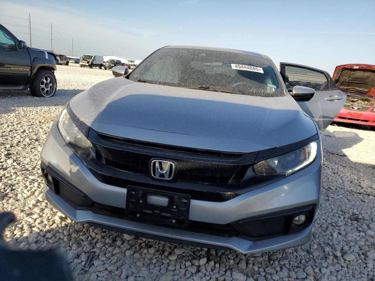 2020 Honda Civic VIN 19XFC2F89LE013982 Copart auction photo, side damage thumbnail 5