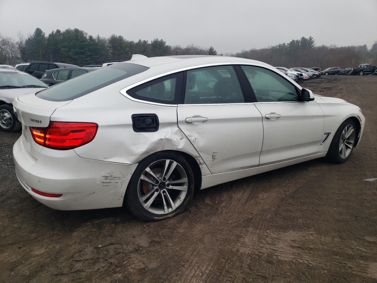 2016 BMW 3er VIN WBA8Z5C54GG501629 Copart auction photo, rear end damage thumbnail 3