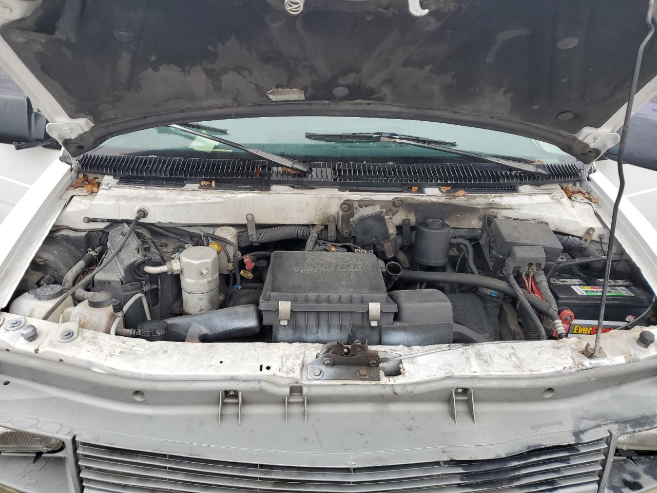 1997 Chevrolet Astro VIN 1GCDM19W8VB203121 Copart auction photo, rear end / mechanical damage thumbnail 14