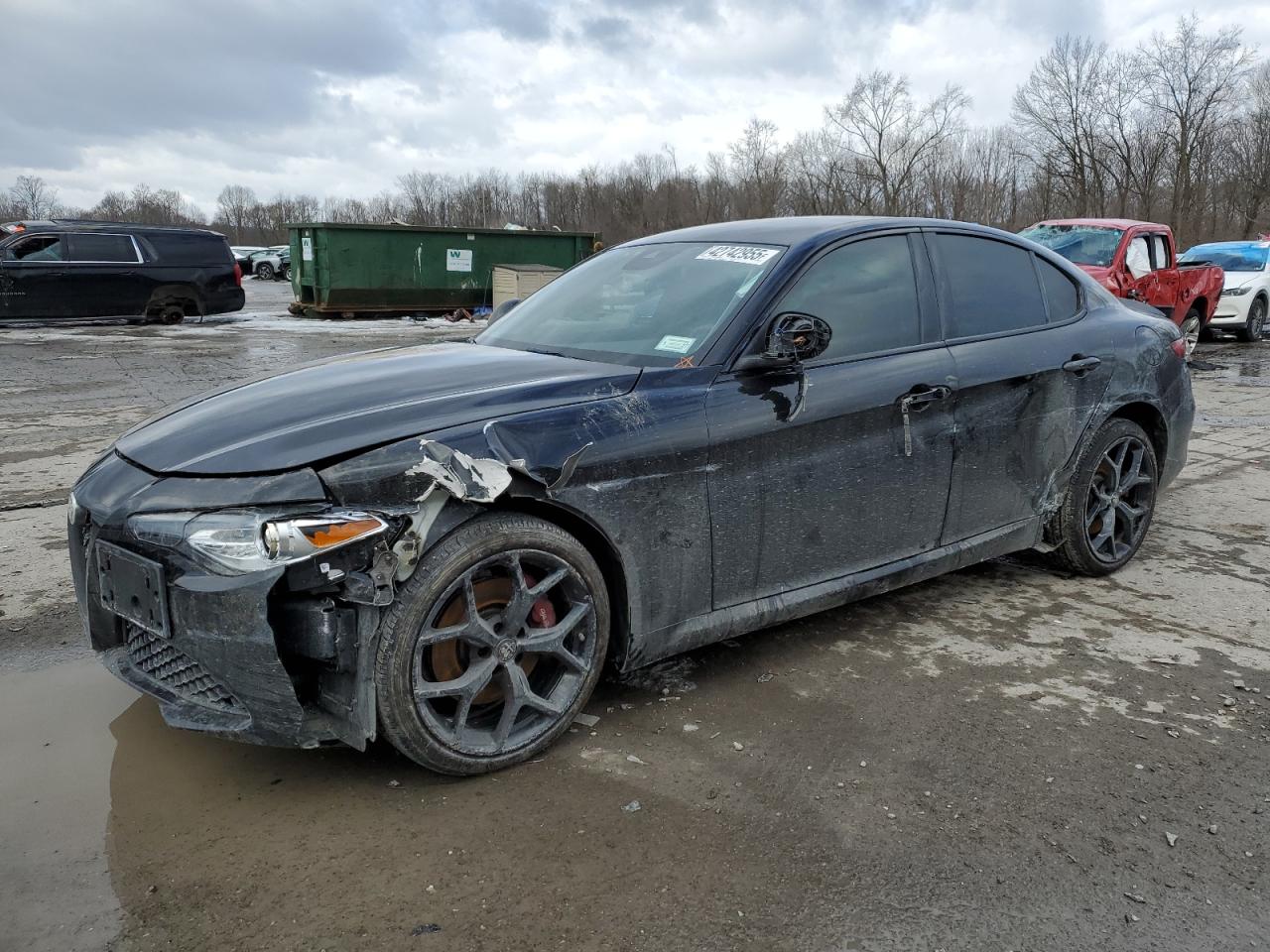 2020 Alfa Romeo Giulia VIN ZARFANAN2L7633258