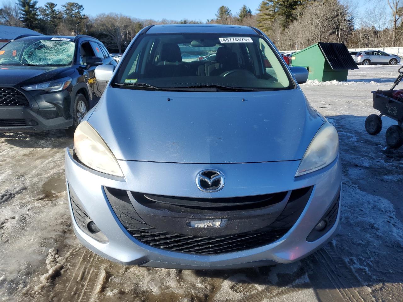 2012 Mazda 5 VIN JM1CW2CL8C0107718 Copart auction photo, front end damage thumbnail 5