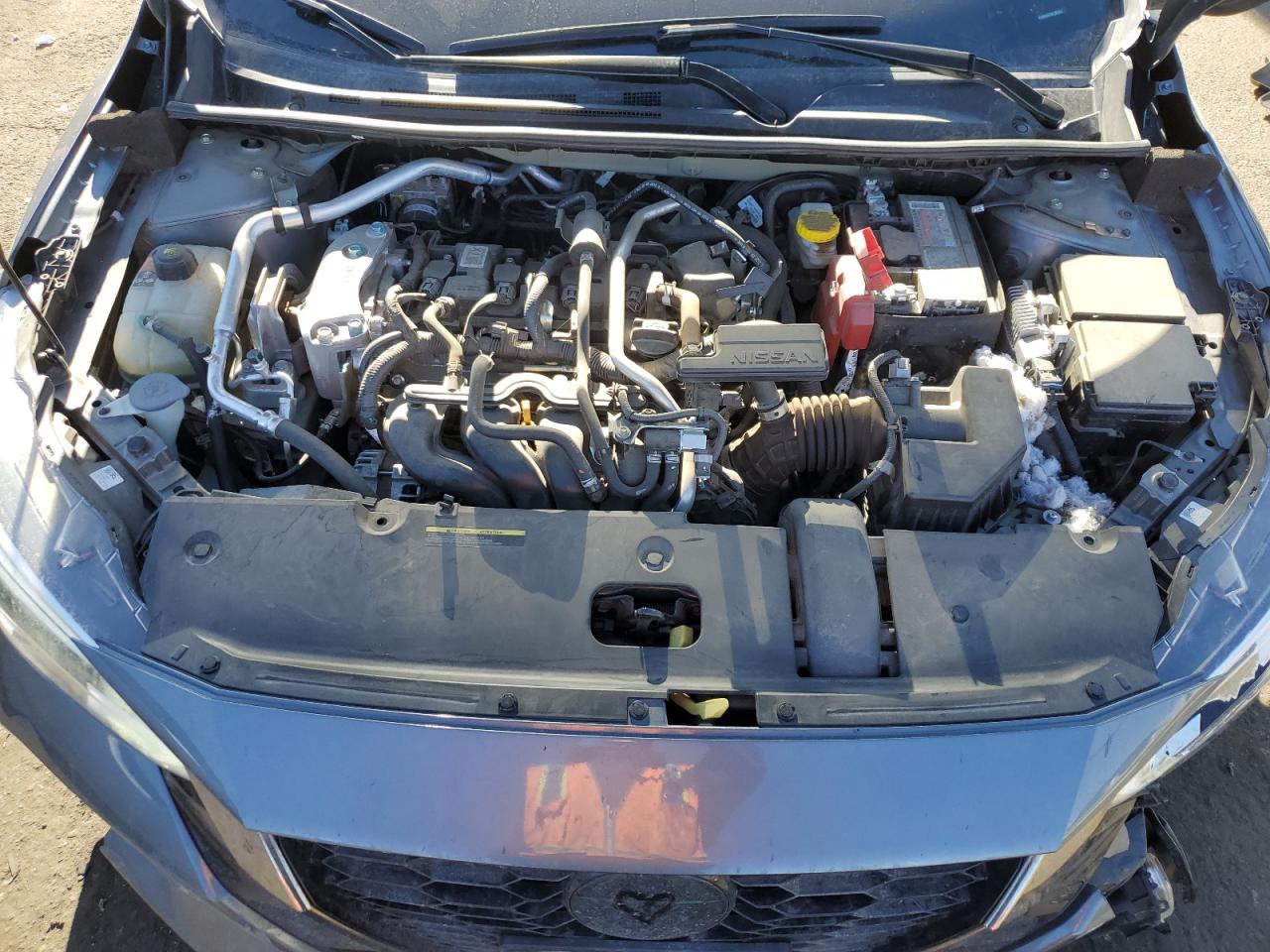 2022 Nissan Sentra VIN 3N1AB8DV7NY285265 Copart auction photo, side / front end damage thumbnail 12