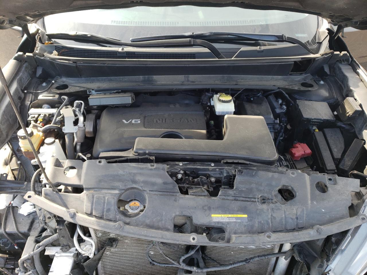 2018 Nissan Pathfinder VIN 5N1DR2MM2JC677496 Copart auction photo, front end damage thumbnail 14