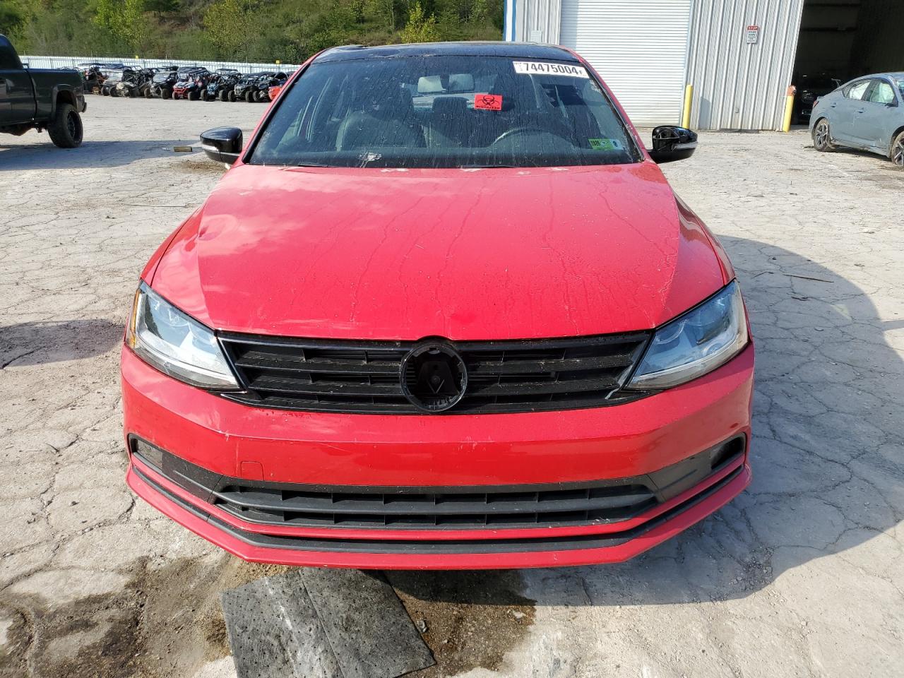 2018 Volkswagen Jetta VIN 3VWD17AJ4JM254210 Copart auction photo, top/roof / water/flood damage thumbnail 5