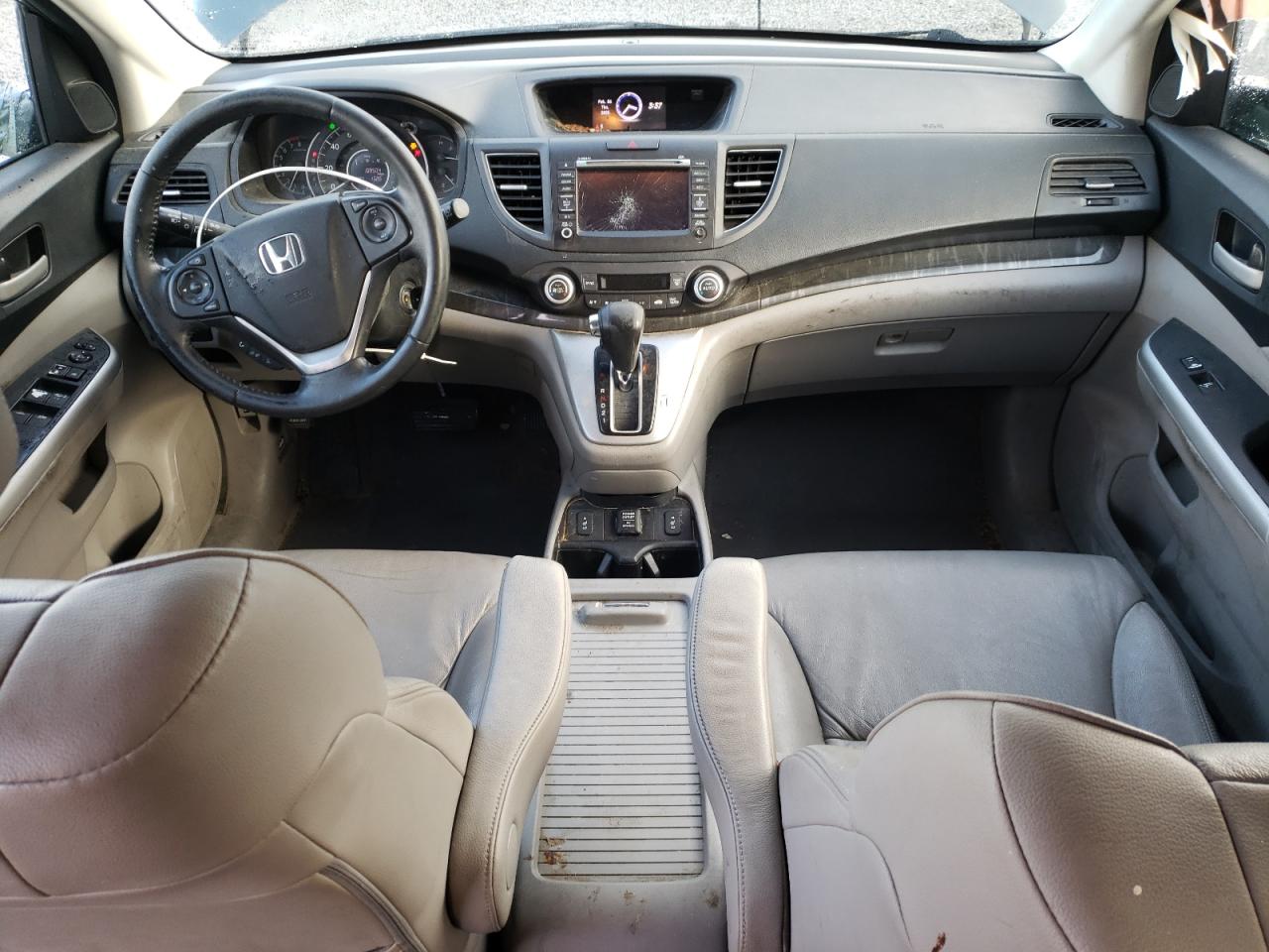 2013 Honda CR-V VIN 2HKRM4H75DH609971 Copart auction photo, side damage thumbnail 8