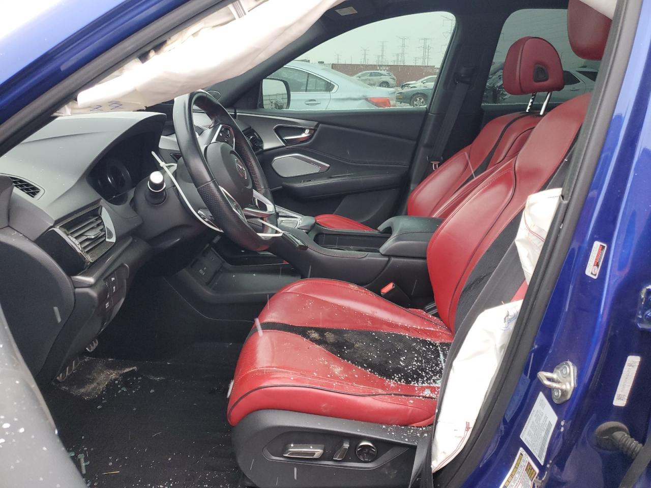 2019 Acura RDX VIN 5J8TC2H62KL026322 Copart auction photo, side / front end damage thumbnail 7
